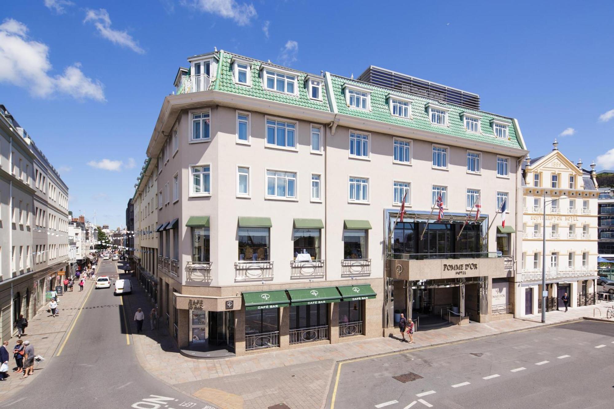 Pomme D'Or Hotel Saint Helier Jersey Exteriör bild