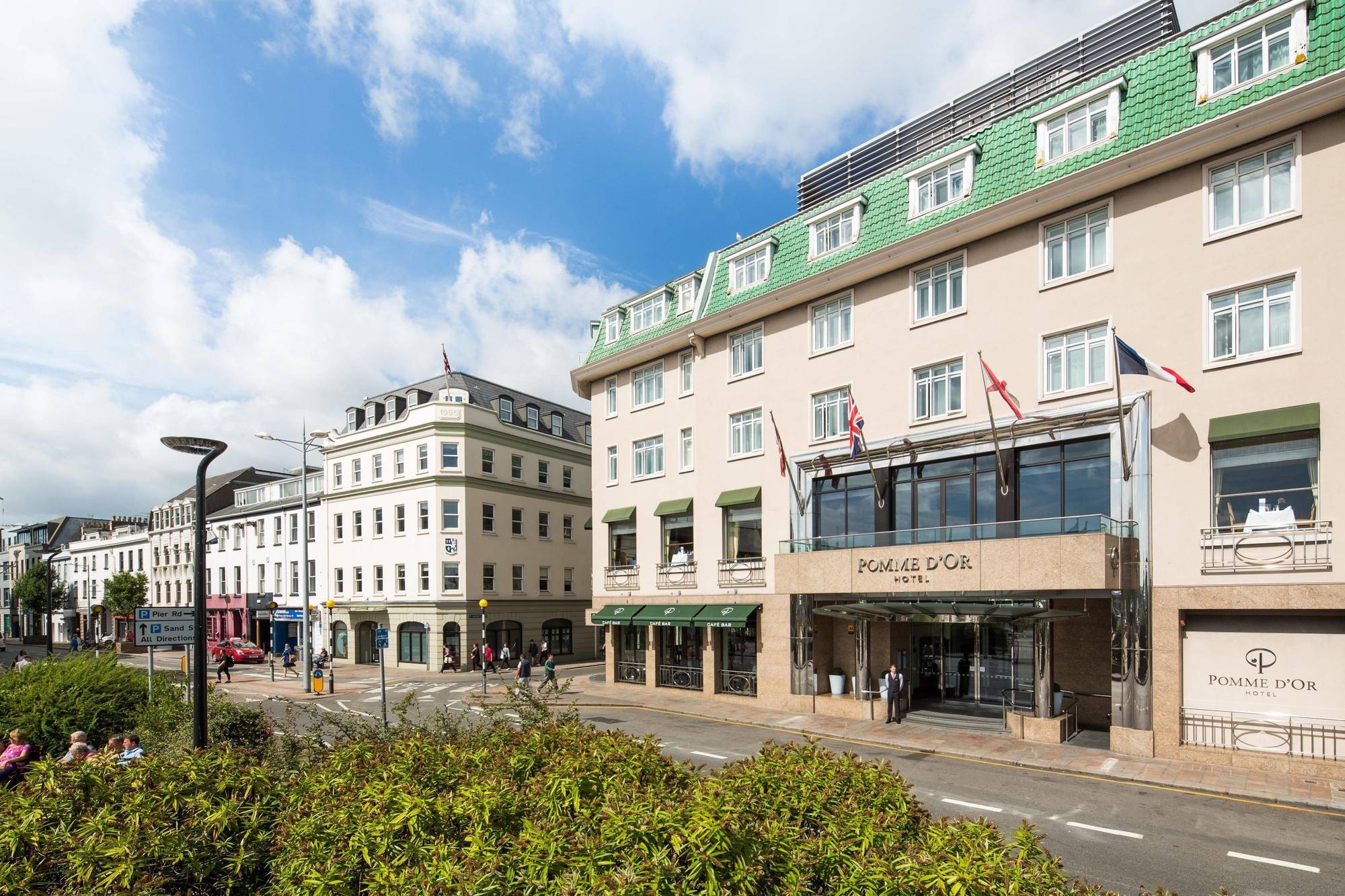 Pomme D'Or Hotel Saint Helier Jersey Exteriör bild